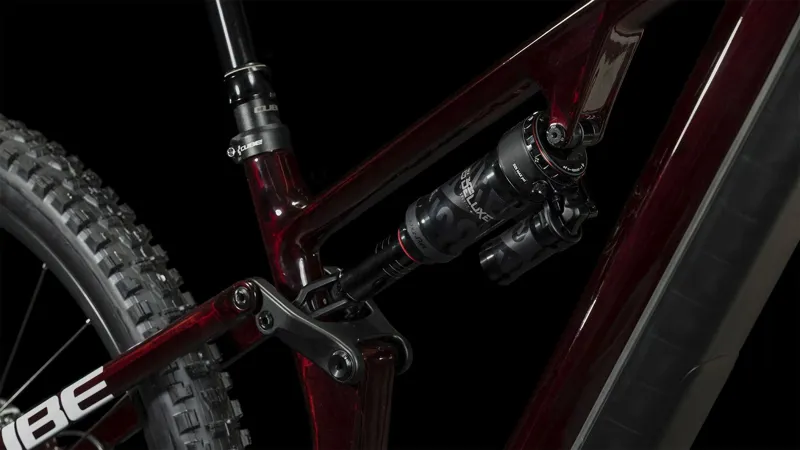 Cube Stereo Hybrid one55 C:68X SLX 750 - 2024 Red/Carbon-1